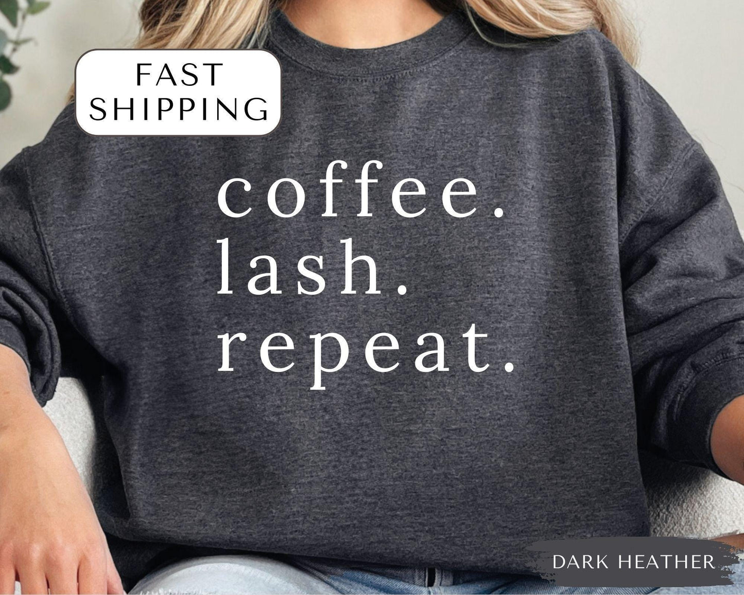 Lash Tech Sweatshirt - Lash Tech Gift, Lash Crewneck, Lash Sweatshirt, Eyelash Extension Artist Sweater