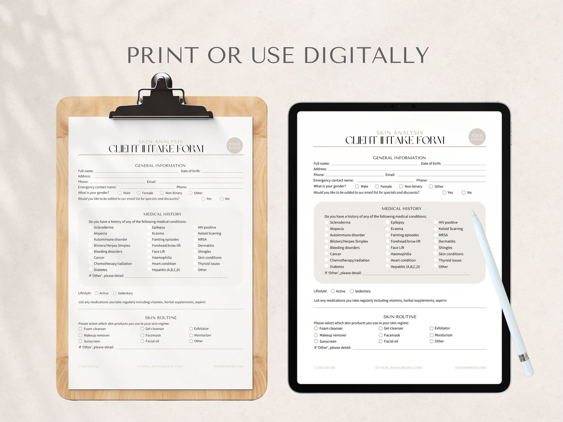 luxury esthetician templates, Esthetician Forms, Lash Form, esthetician intake form, esthetician consent facial client, Esthetician Template