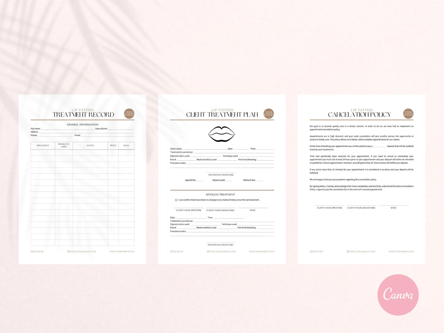 Lip Blush Consent Forms, lip blushing aftercare