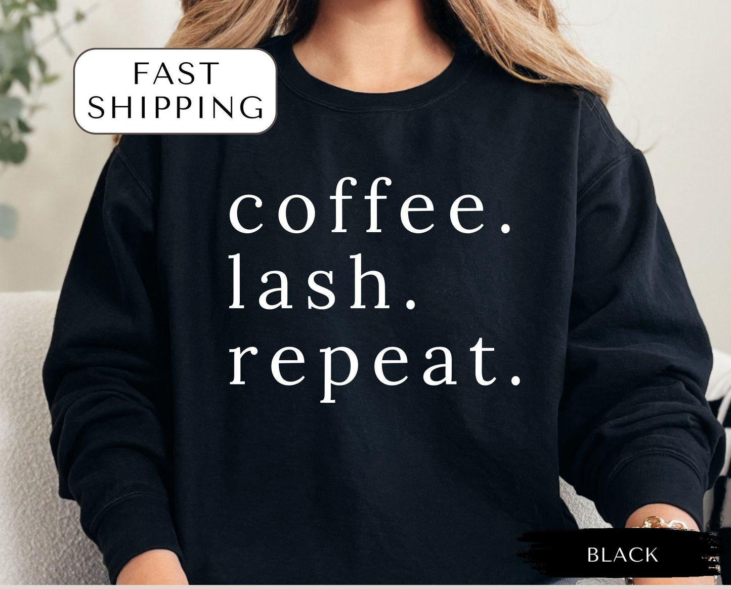 Lash Tech Sweatshirt - Lash Tech Gift, Lash Crewneck, Lash Sweatshirt, Eyelash Extension Artist Sweater